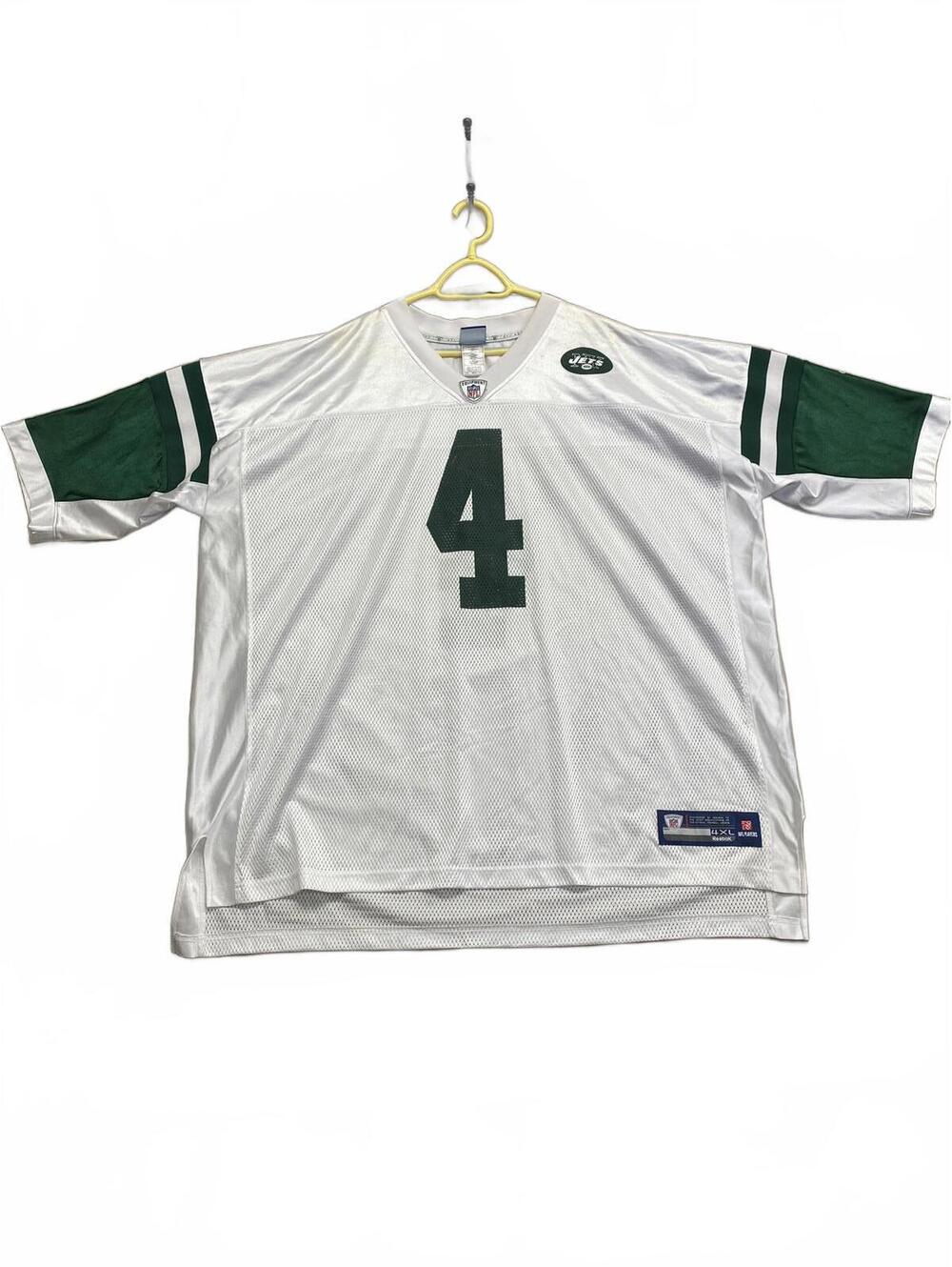 Reebok Brett Favre New York Jets #4 Football Jersey in Size 4XL Great Shape